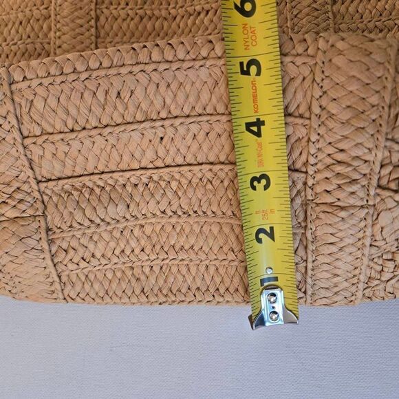 Draper James Womens Casual Straw Tote Bag - Picture 10 of 13